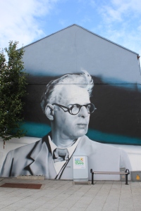 Yeats mural, Sligo. 